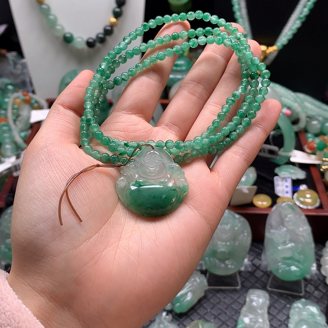 *****石英质玉未镶嵌吊坠