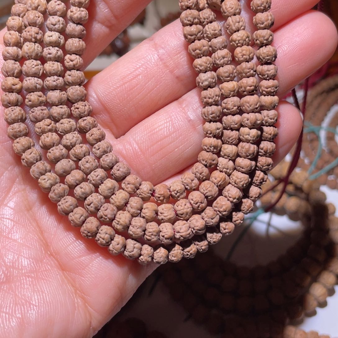 金刚菩提手串施*原桩佛手珍藏款5+