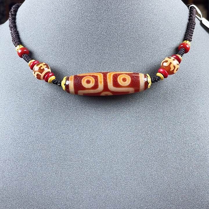 玛瑙/玉髓颈饰合金