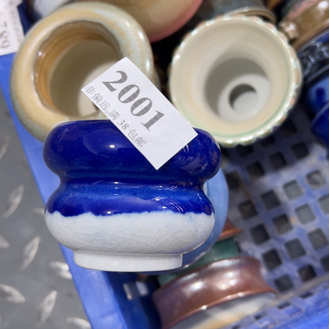 红陶景德镇手工花盆