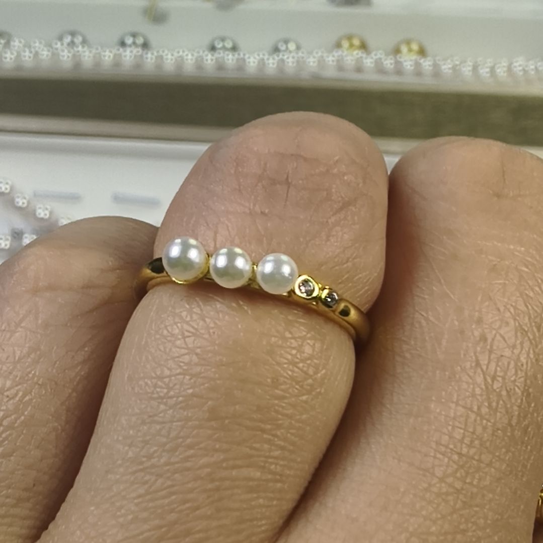 耳饰海水珍珠银S925镶嵌