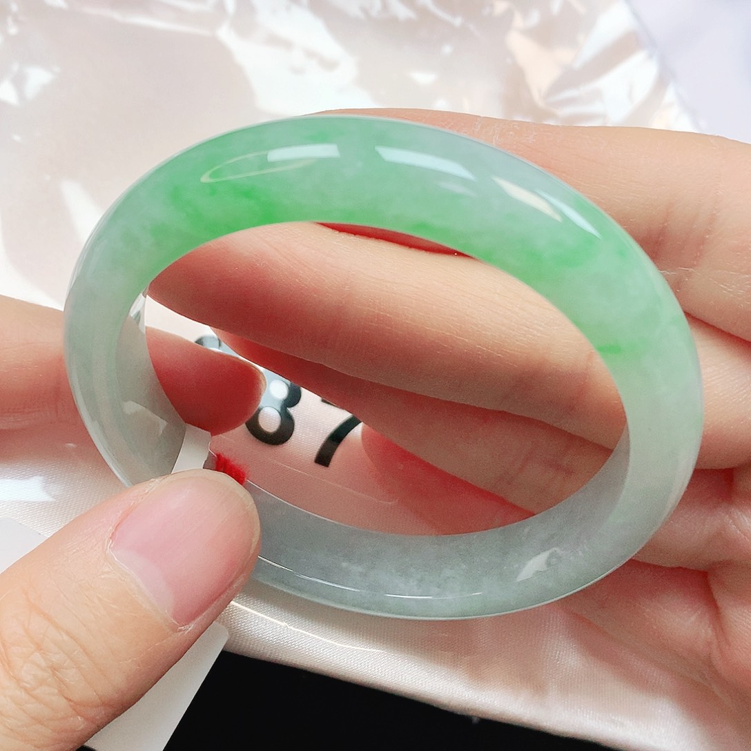 未镶嵌手镯翡翠抖音287