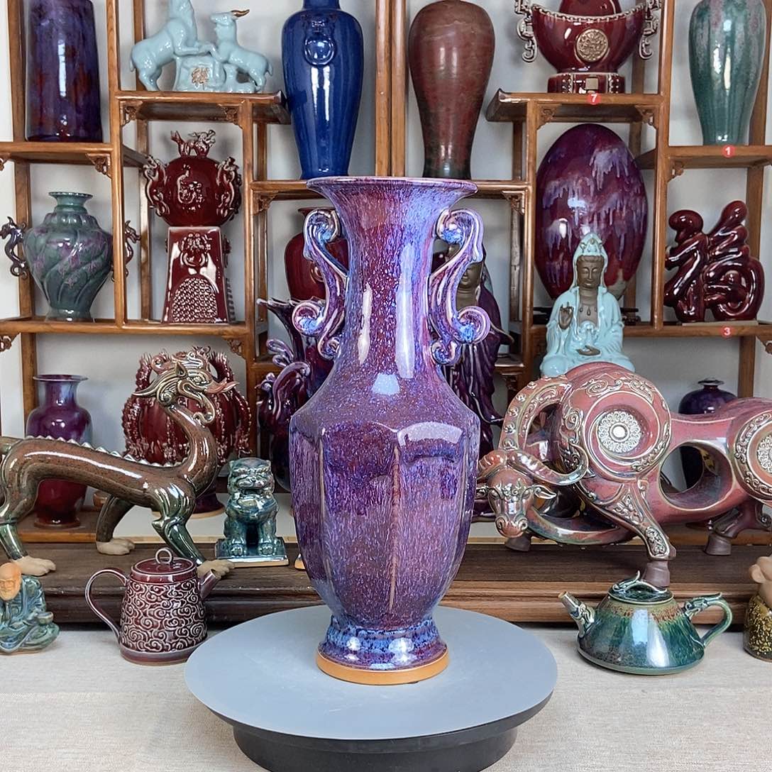 摆件五大名窑钧瓷029