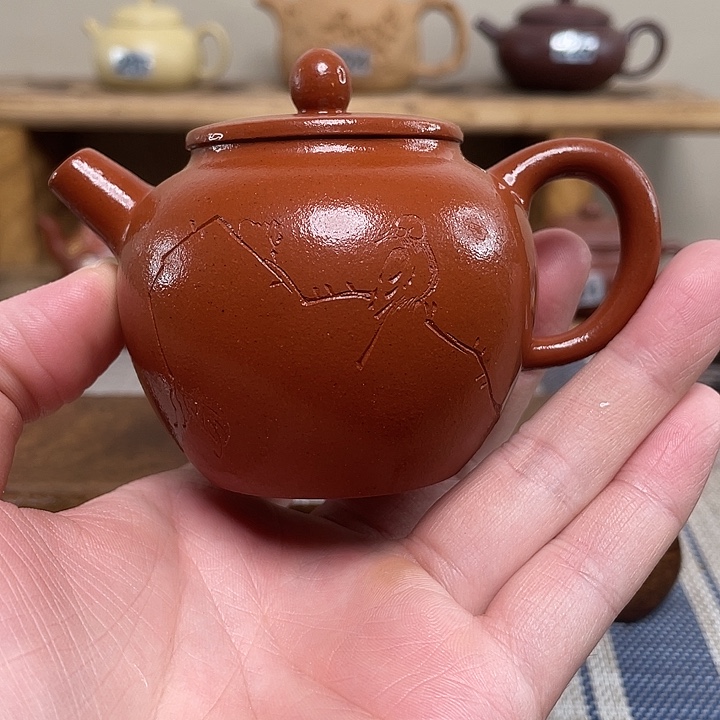 茶壶紫砂原矿手工紫砂壶