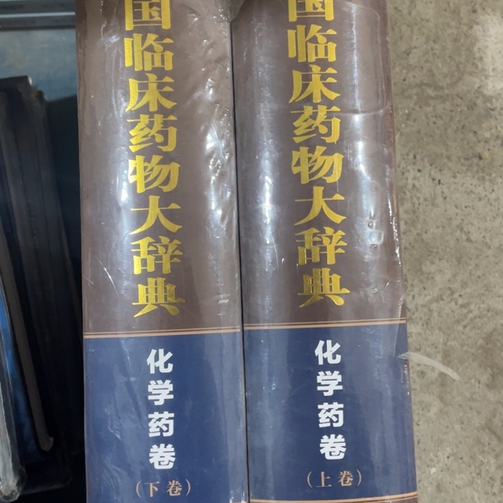 中国临床药物大辞典精装全两册