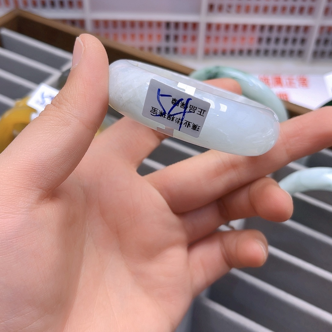翡翠颈饰未镶嵌手镯54
