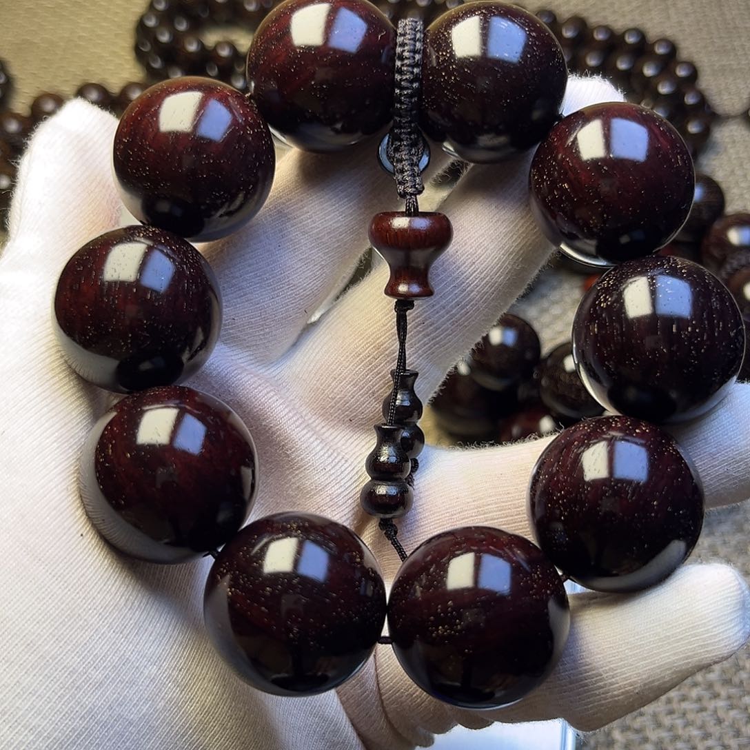 檀香紫檀（小叶紫檀）2.5 10颗满星