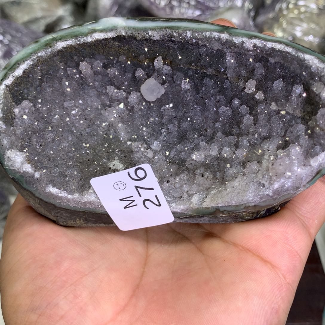 紫晶摆件未镶嵌水晶