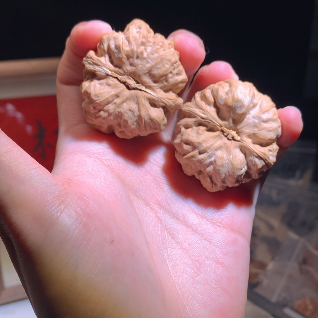 文玩核桃吊坠39尺全品怀柔蛤蟆4号