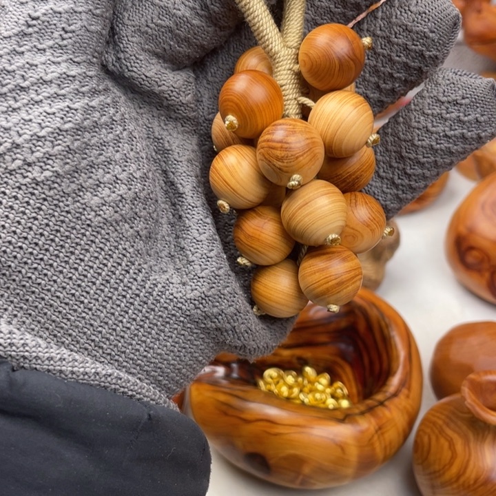 形***乎木太行精品黑油葡萄挂件鉴赏期48小时