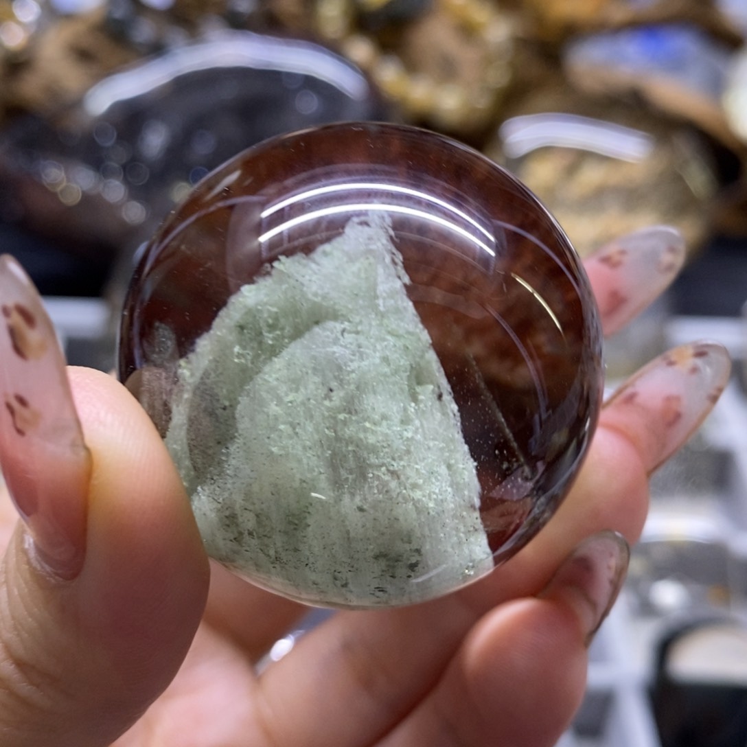 水晶珠宝半成品未镶嵌球