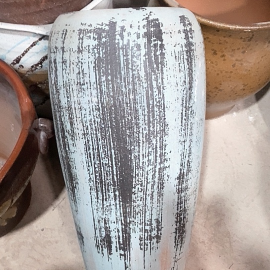 紫砂花盆口17高度42瑕疵