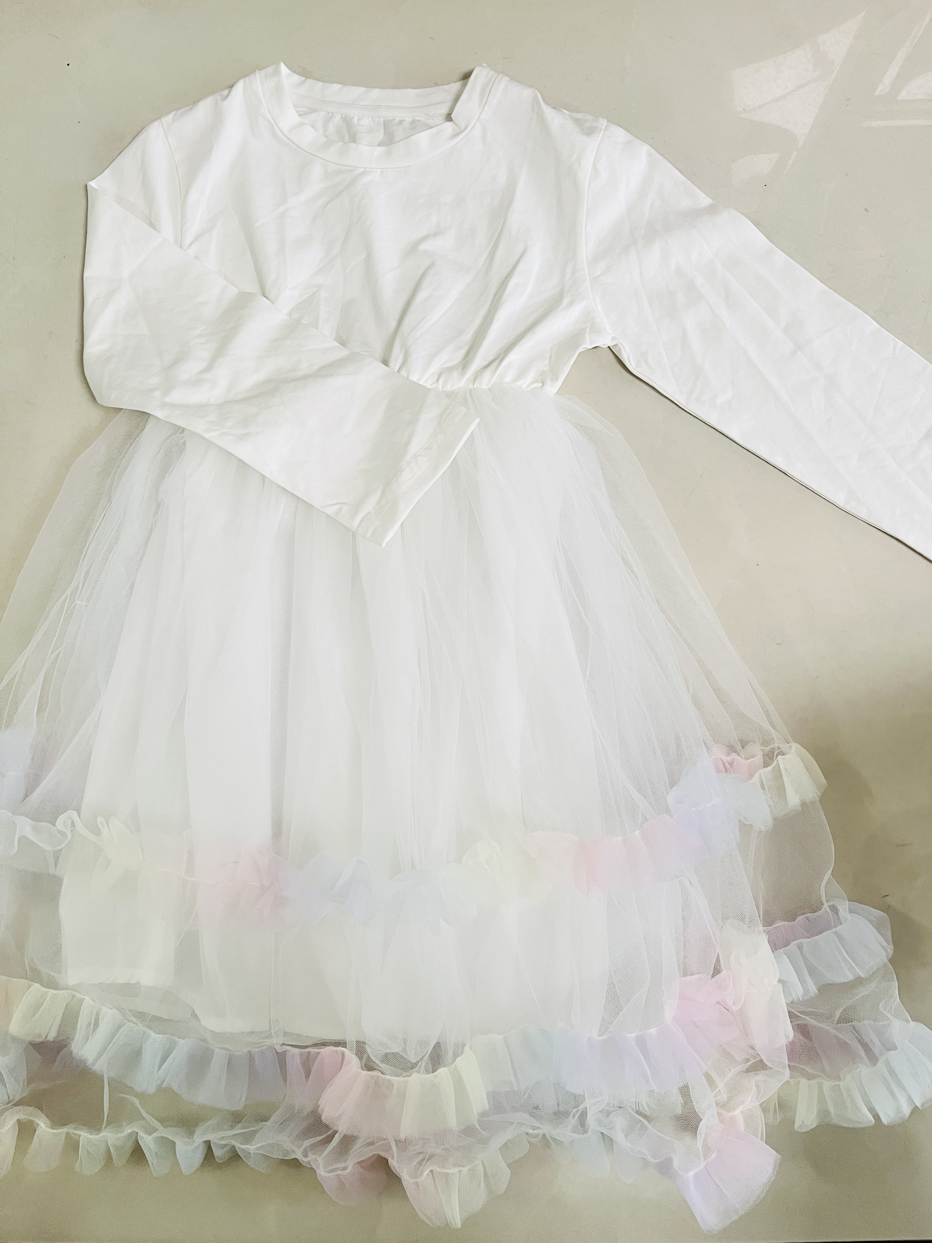 甜美春秋秋季纯色女单排扣套装公主裙女童春夏洋气拼接