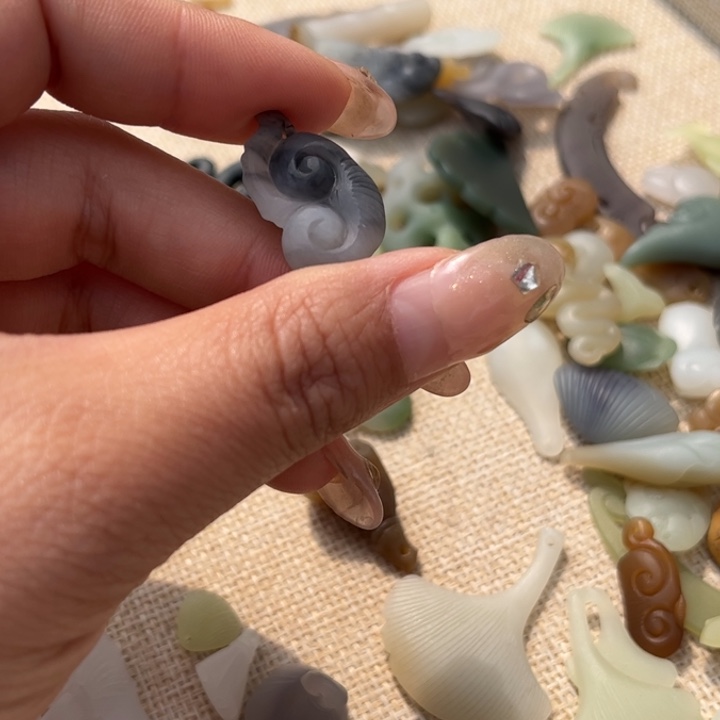 和田玉吊坠(不含链)未镶嵌