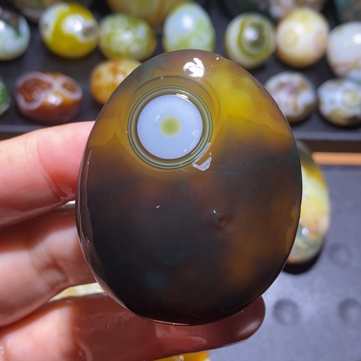 未镶嵌玛瑙/玉髓珠宝半成品102