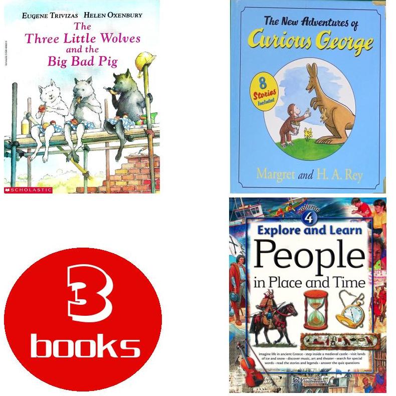 英文原版绘本3本93251208117