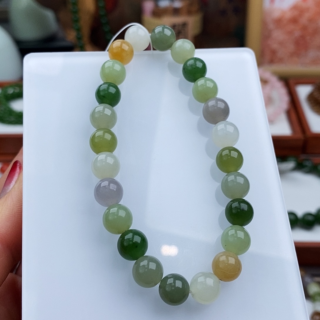 和田玉手链未镶嵌