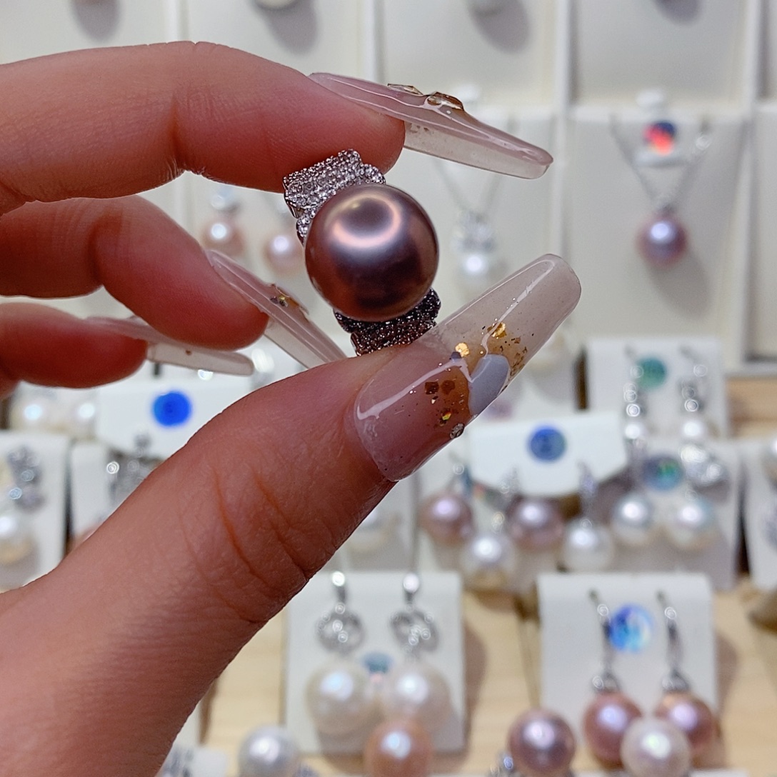 戒指未镶嵌淡水珍珠