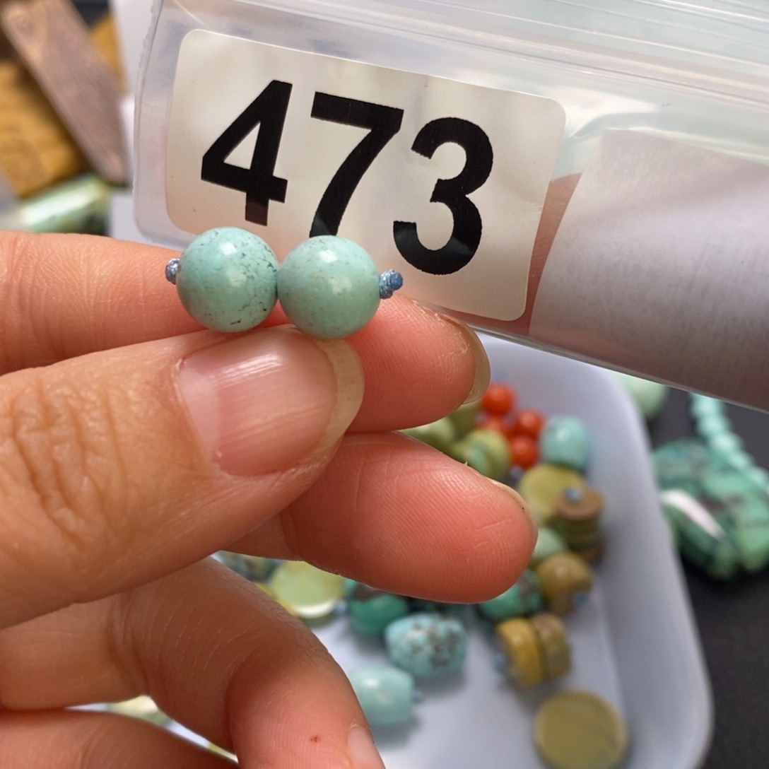 绿松石珠宝奇石未镶嵌