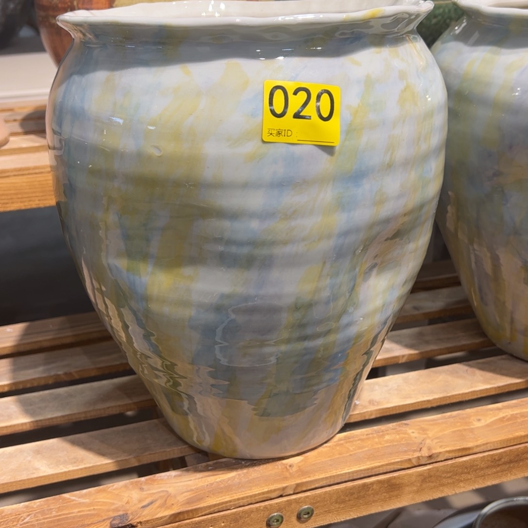 瓷片020微瑕打孔高29口20