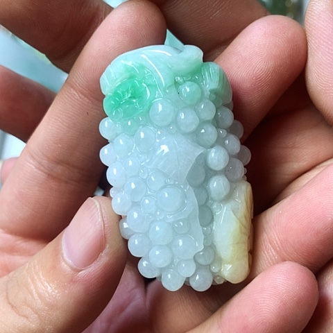 翡翠未镶嵌颈饰天然缅甸翡翠a货