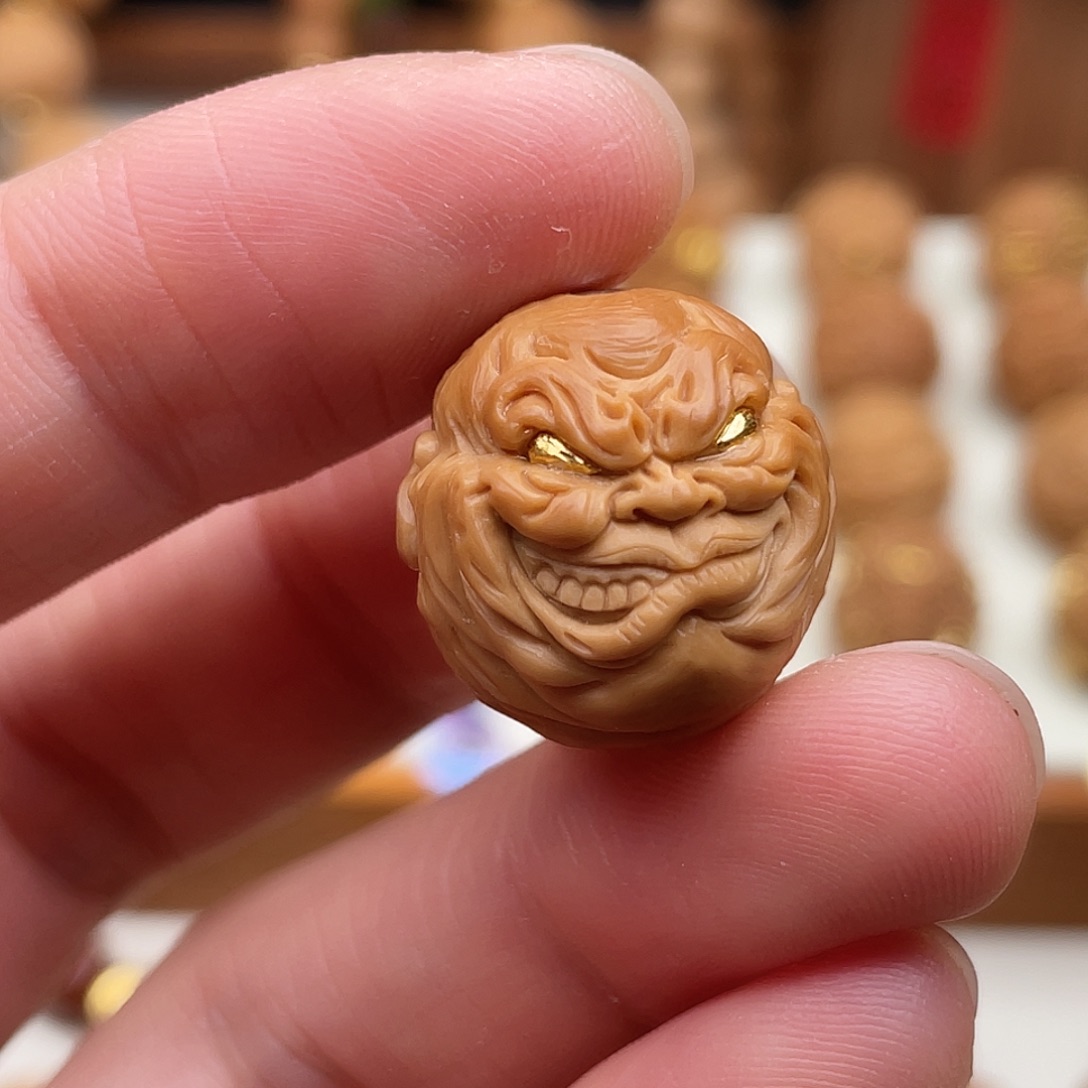 吊坠猴头核桃满工拽爷