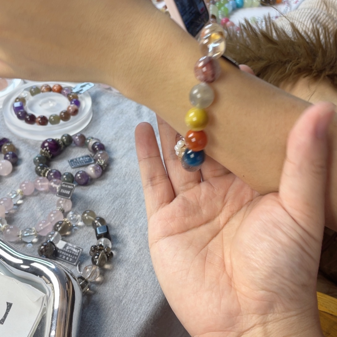 手链银S925镶嵌水晶