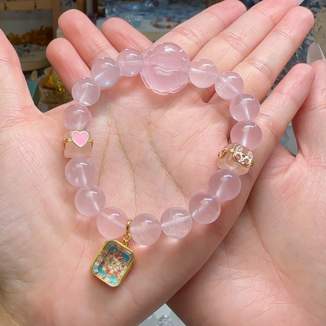 水晶手串未镶嵌九尾狐娘娘