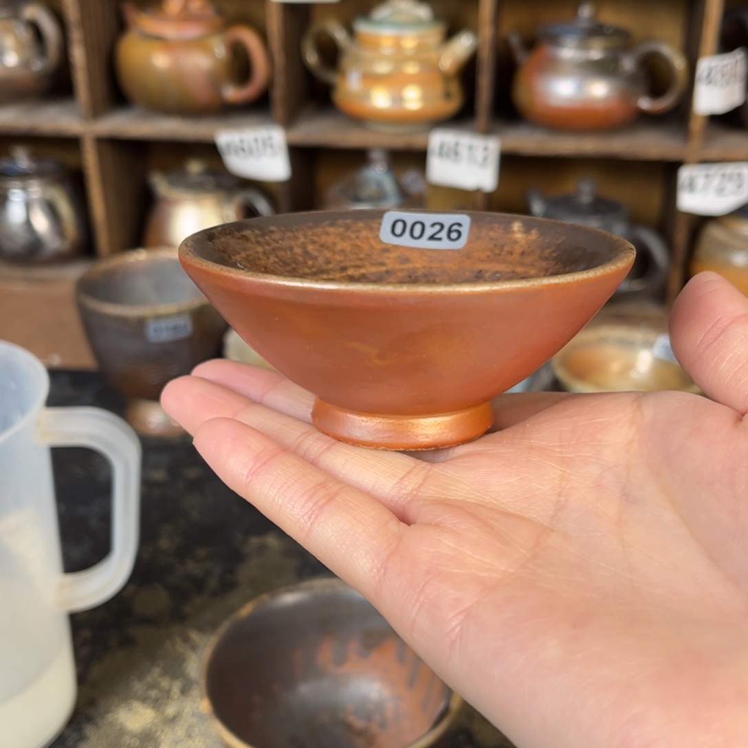 杯柴烧茶器主人杯杯
