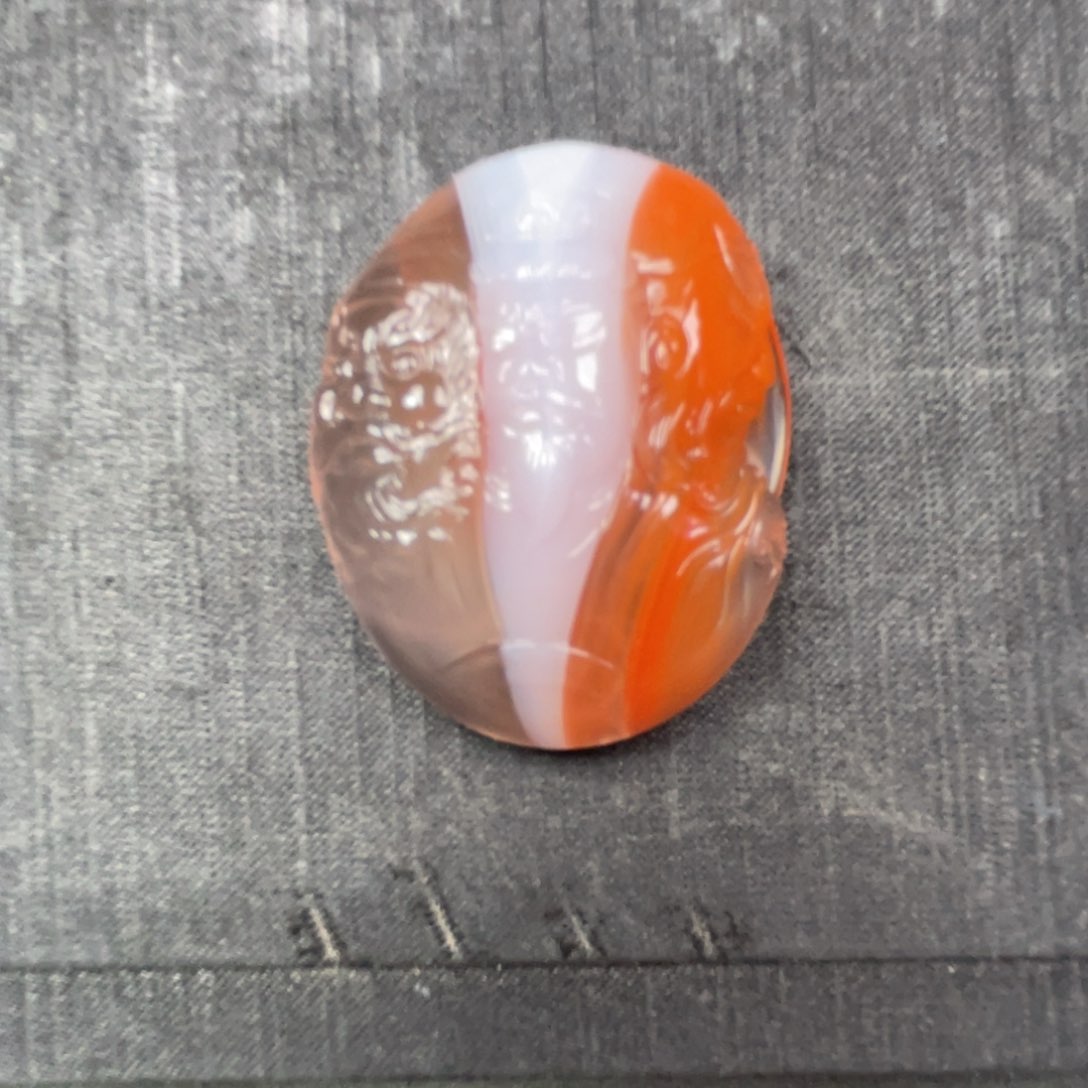 l***界南红玛瑙桃园三结义未镶嵌