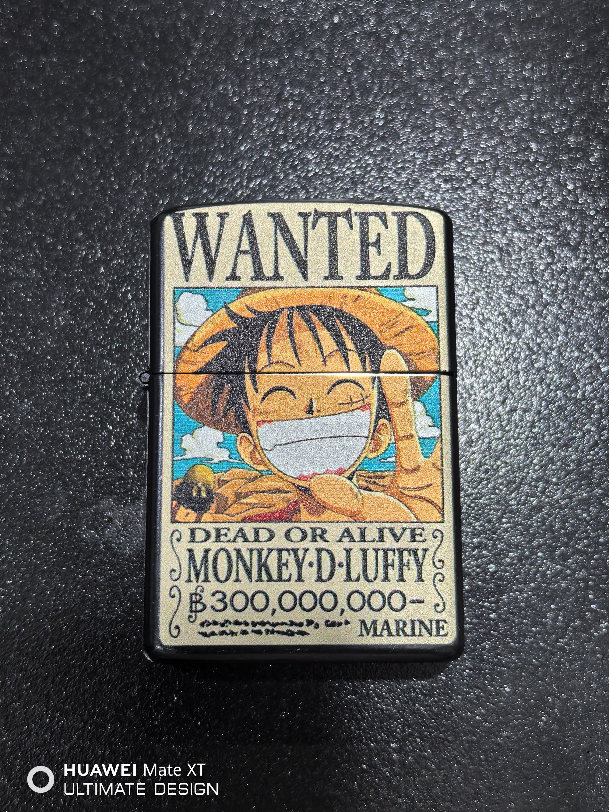 潮流彩绘路飞卡通打火机复古创意个性网红防风礼物