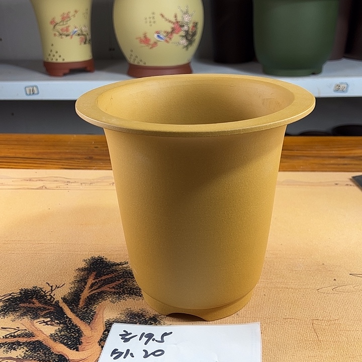 紫砂花盆紫砂兰花盆31