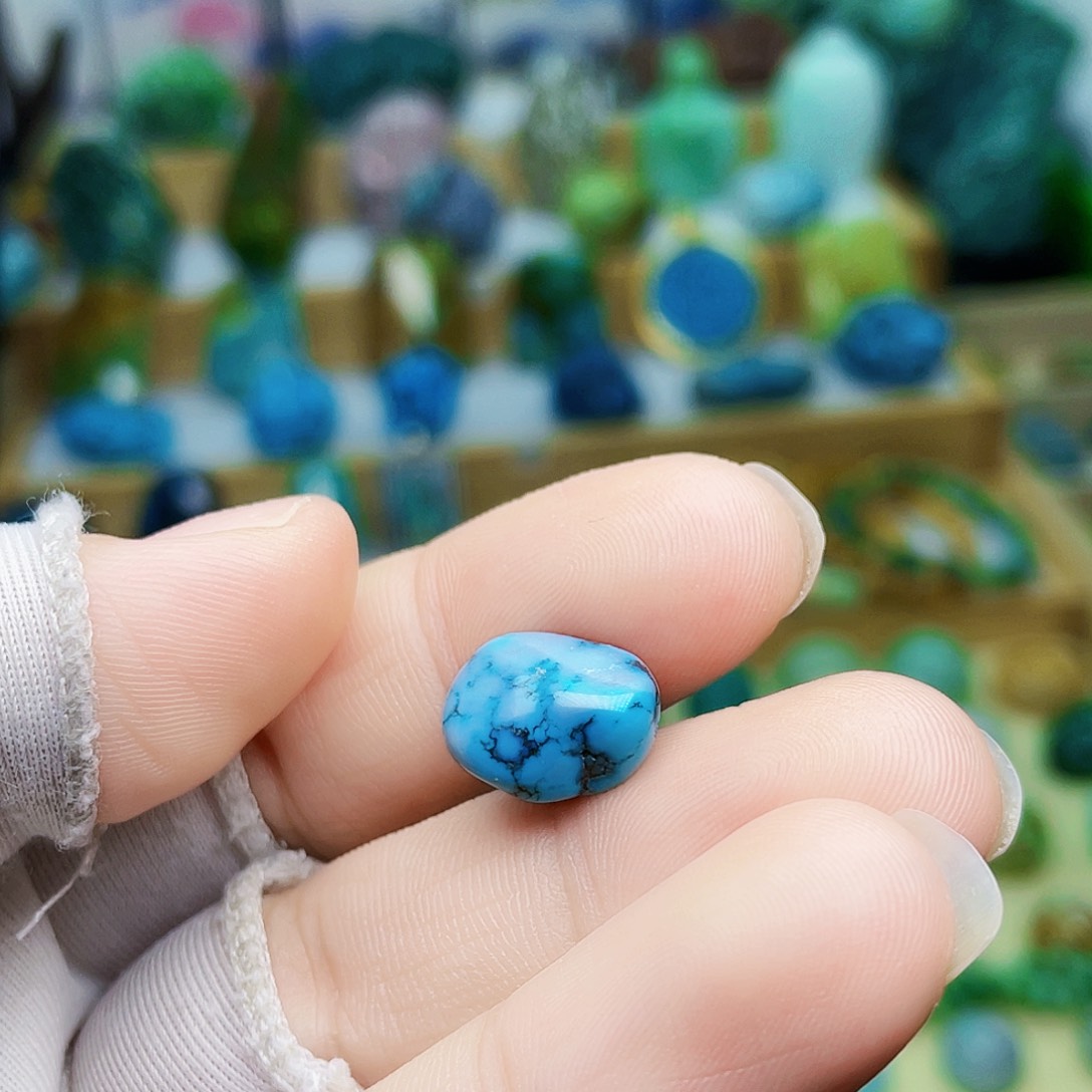 绿松石珠宝奇石未镶嵌