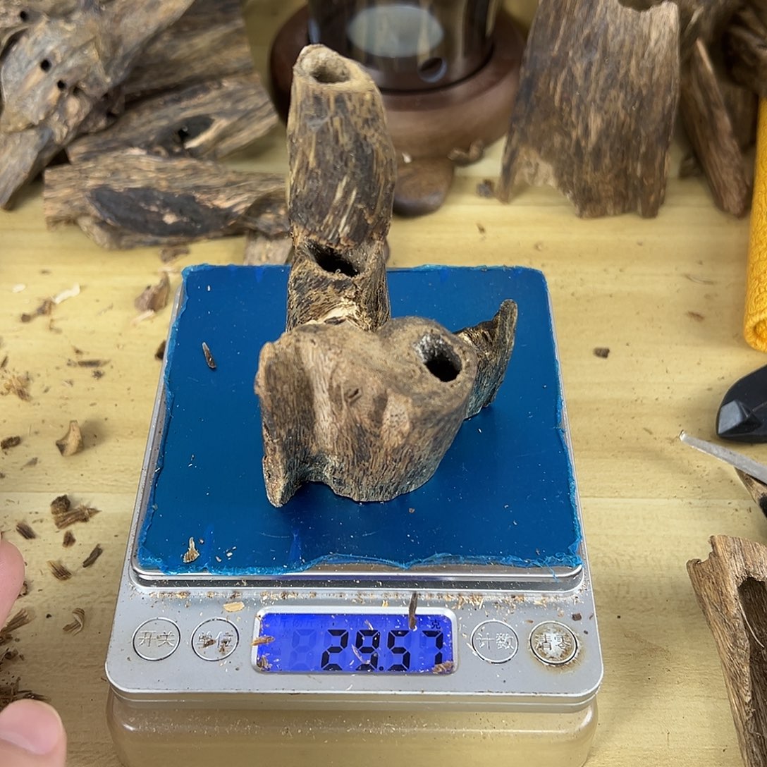 香料绿棋楠虫漏29克白棋