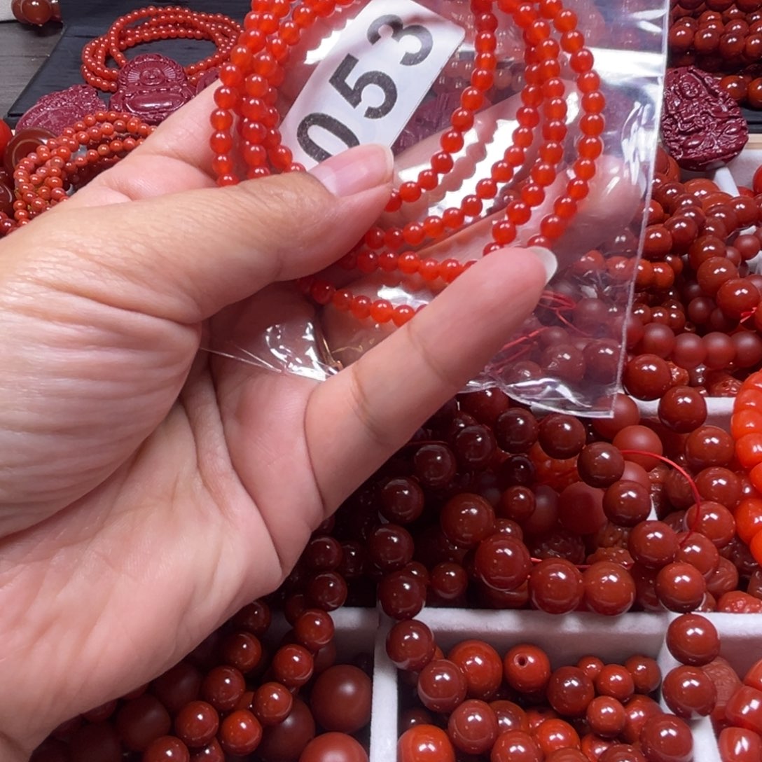 玛瑙/玉髓手链合金莹**星