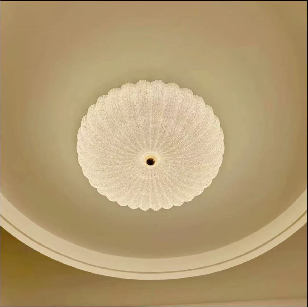 【星河银沙】简约大气轻奢卧室吸顶灯高亮全光谱LED卧室灯家用圆形