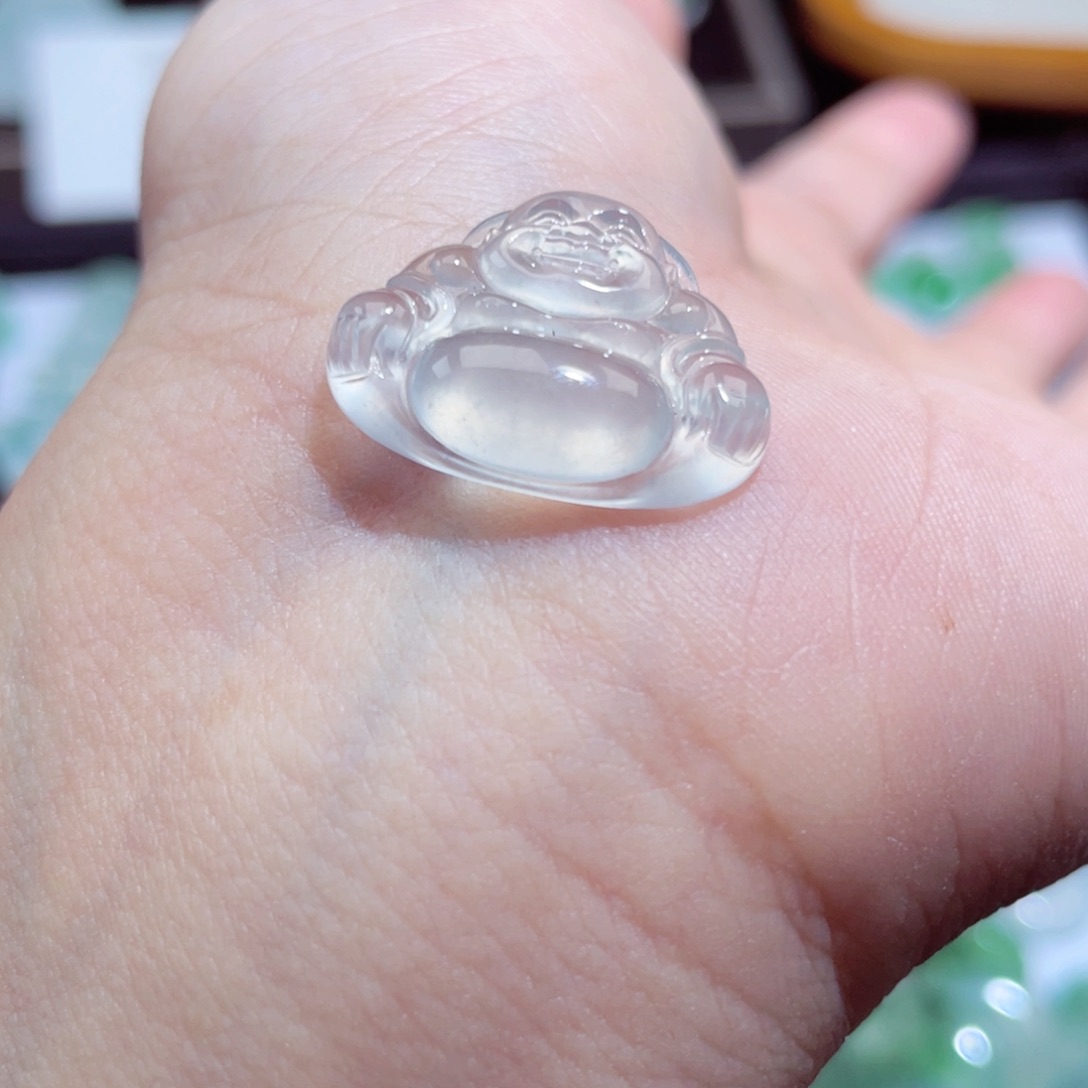 颈饰未镶嵌翡翠佛公