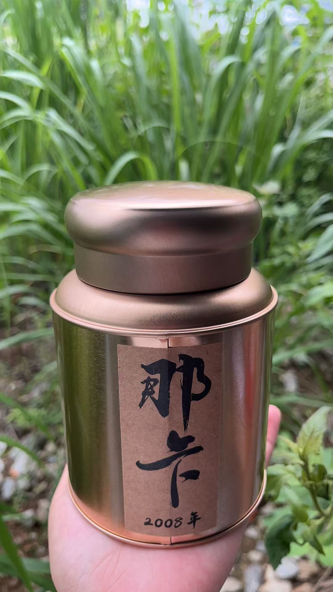 【婷婷的茶-源头溯源】2008年那卡古树普洱生茶散100g/罐  76号茶农