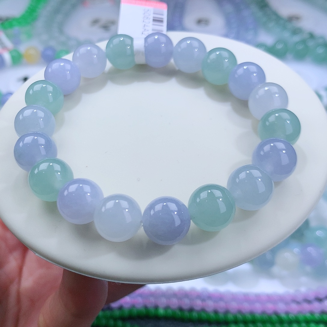 翡翠手链未镶嵌卡10