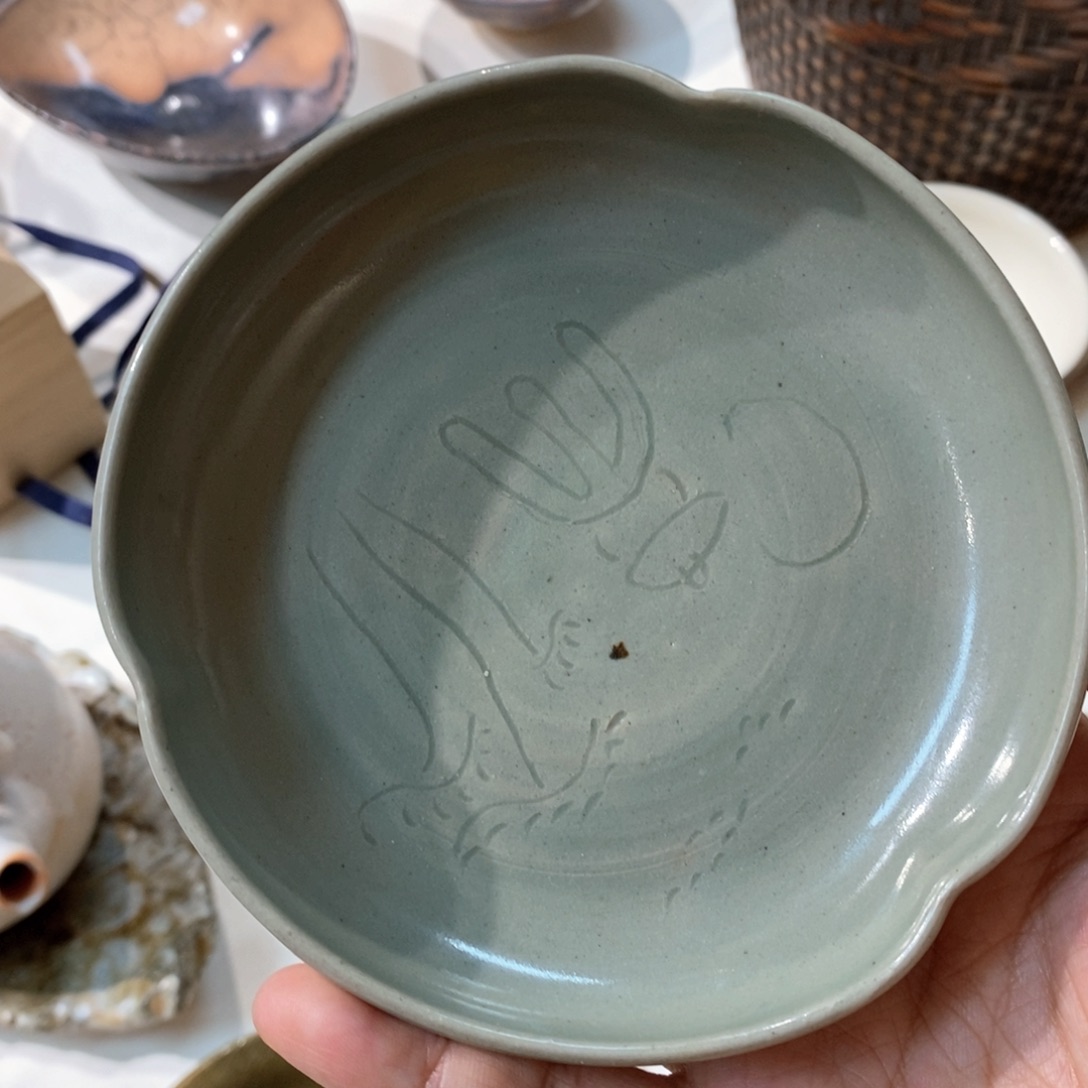 柴烧侘寂粗陶茶具