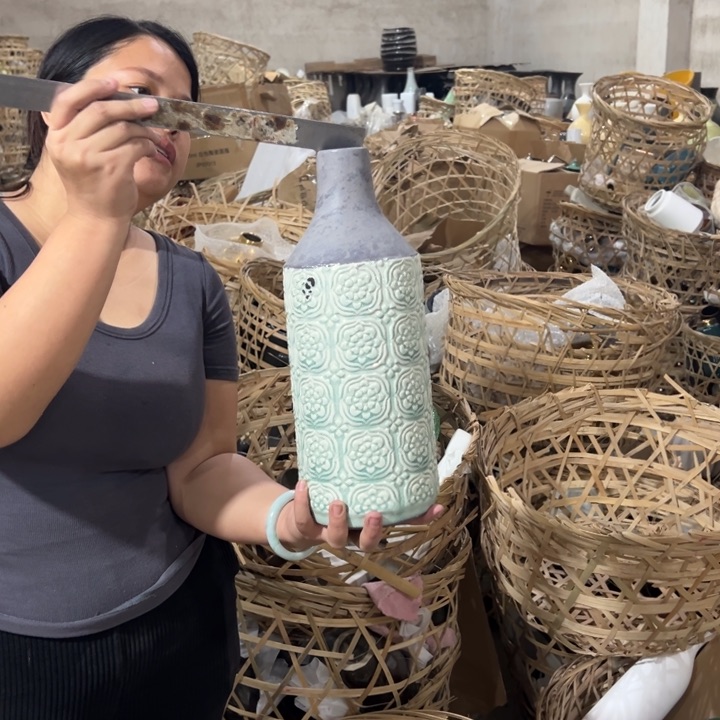 瓶高度36厘米口径4厘米微瑕捡漏