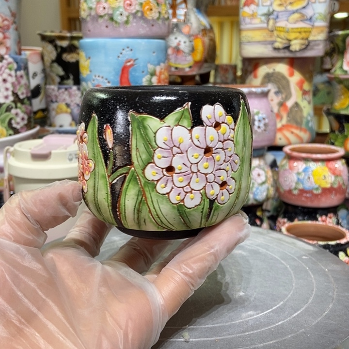 景德镇艺术手绘作品