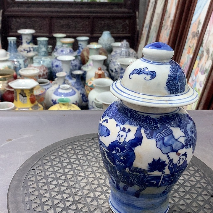 摆件陶博古架陶瓷摆件