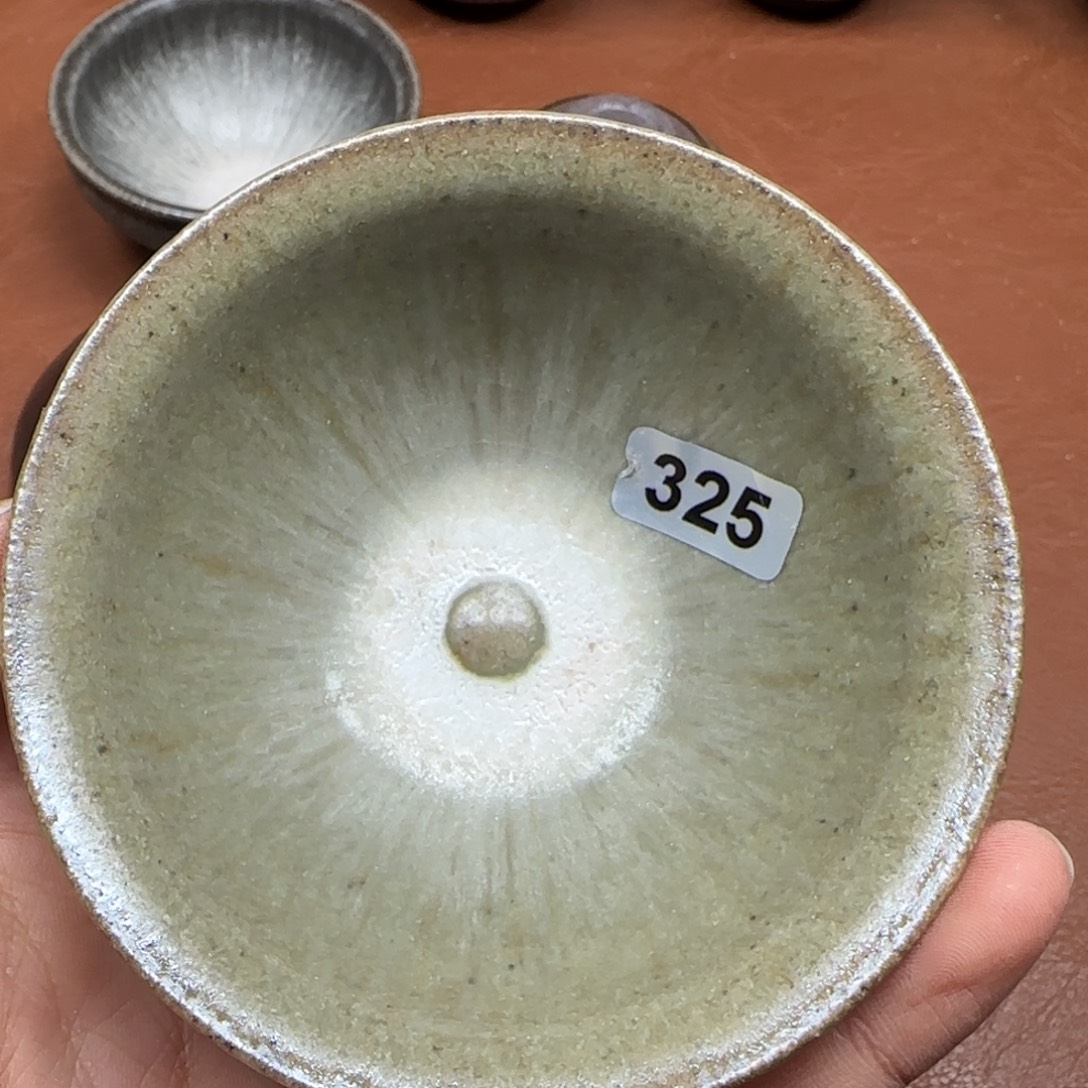 江***麟茶盏龙窑柴烧原矿原釉325