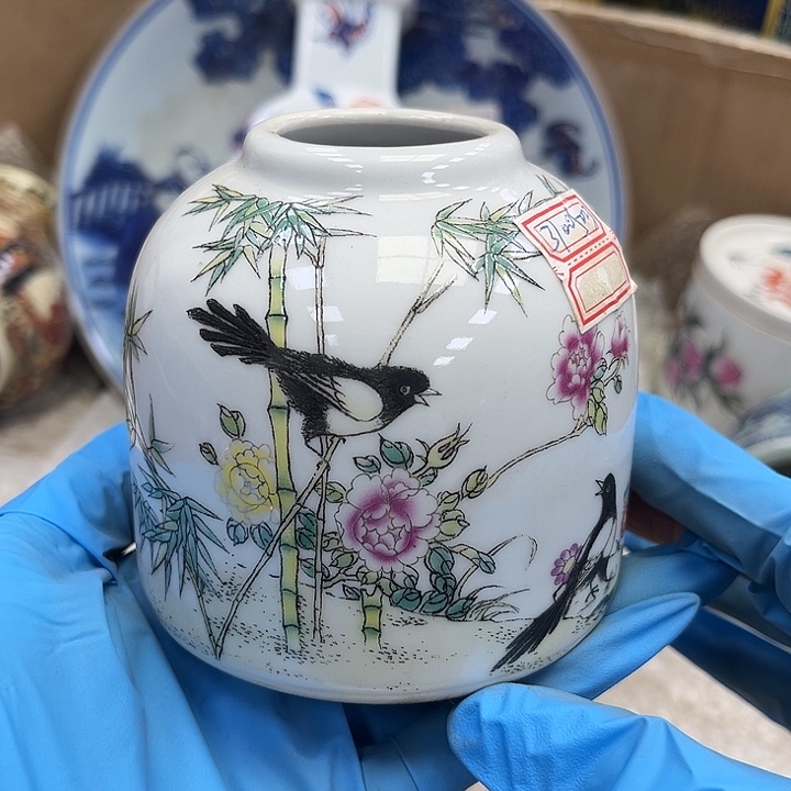 瓷片瓷器摆件 瓷器摆件