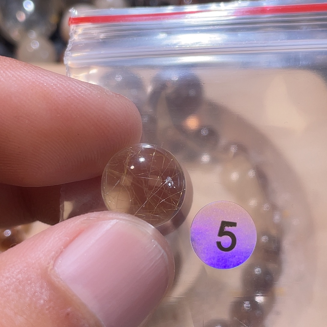 ****O手链发晶未镶嵌发晶