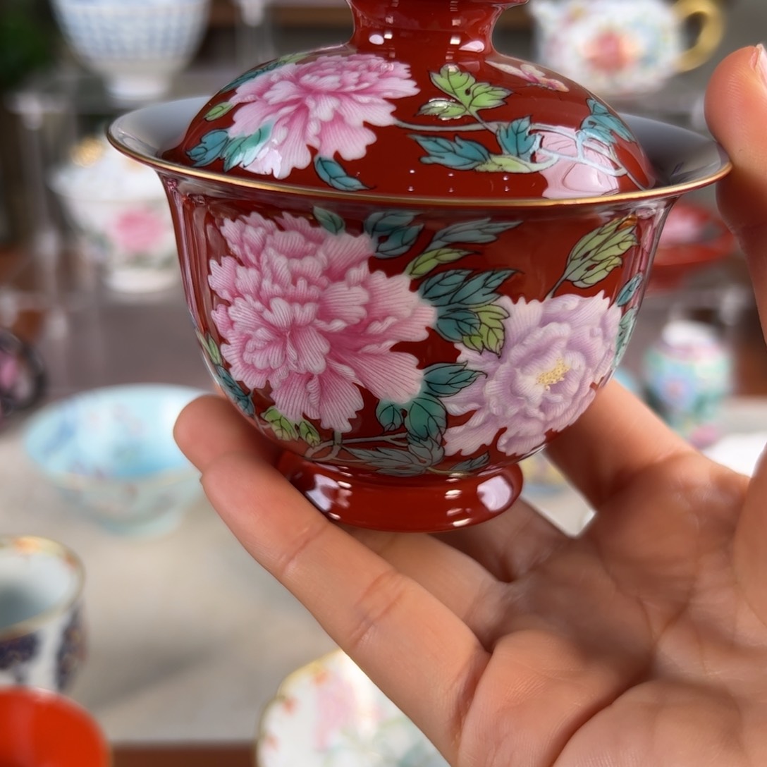 T**a纯手工手绘 高端茶器