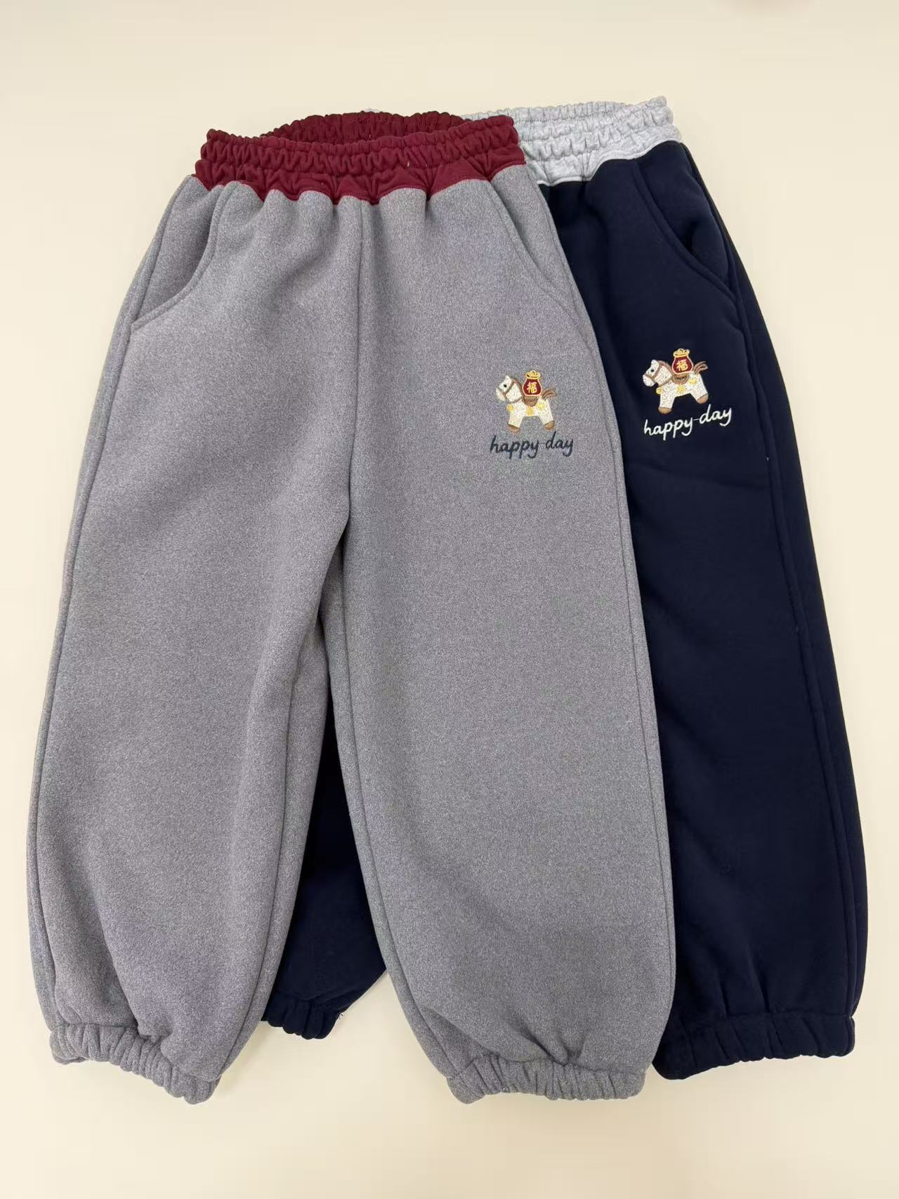 松紧带棉裤休闲裤冬季休闲裤休闲风童装男秋冬038