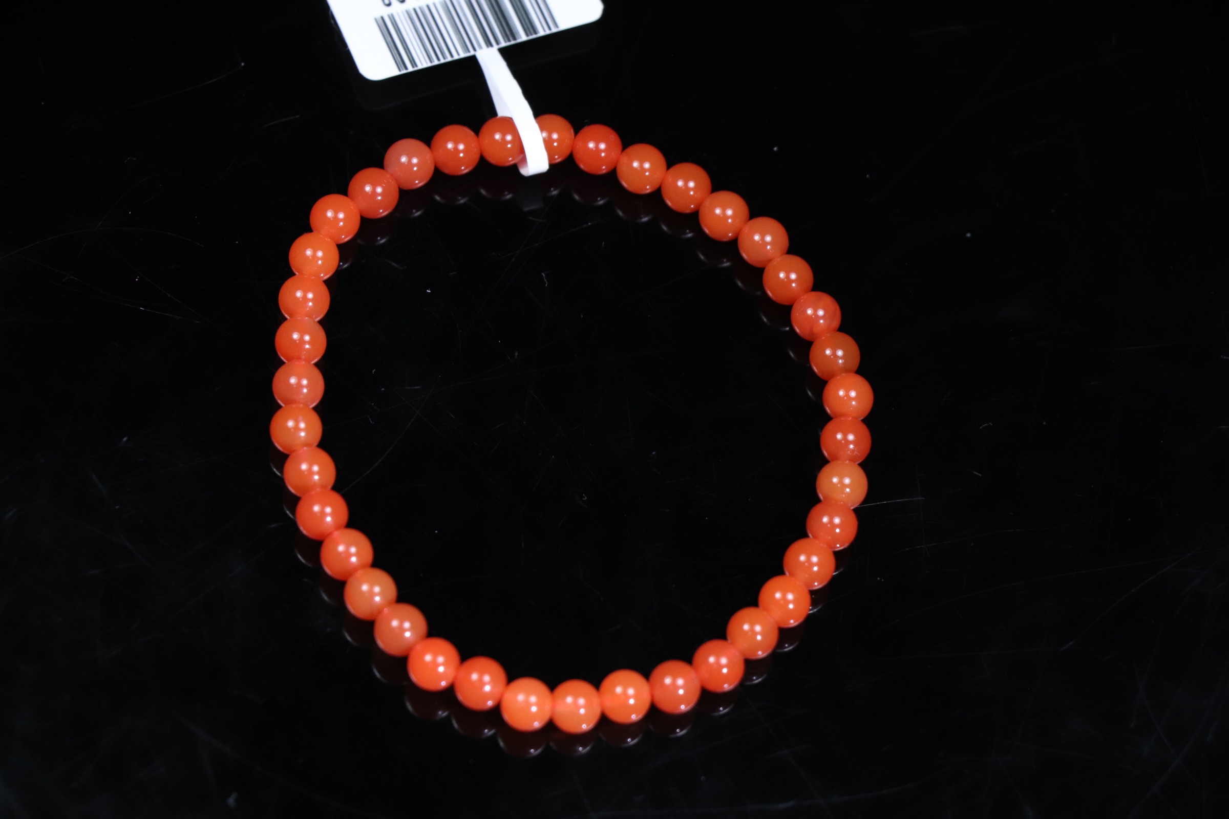 3原矿无优化天然南红保山西山杨柳单圈4mm左右