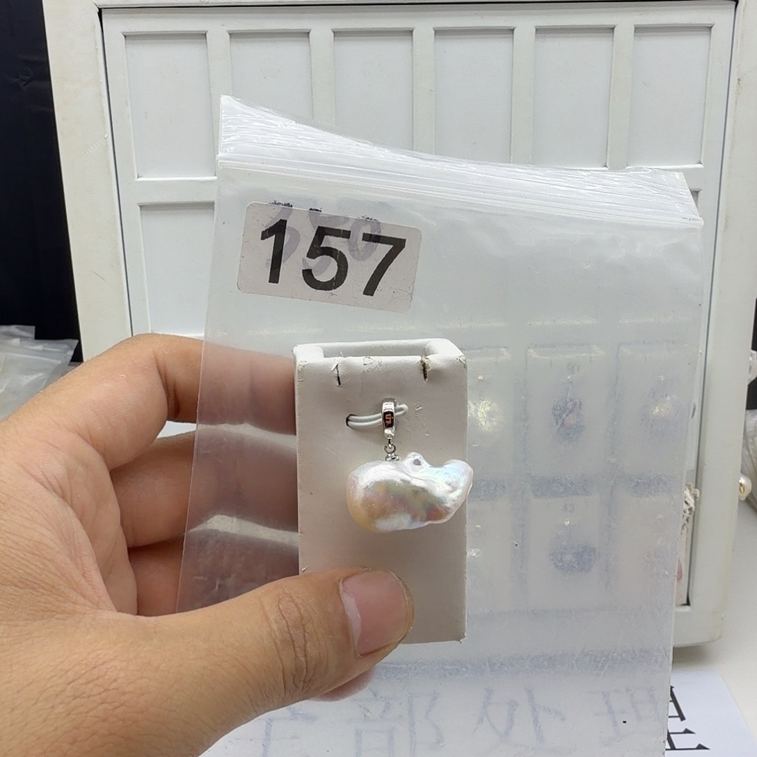 合金颈饰淡水珍珠